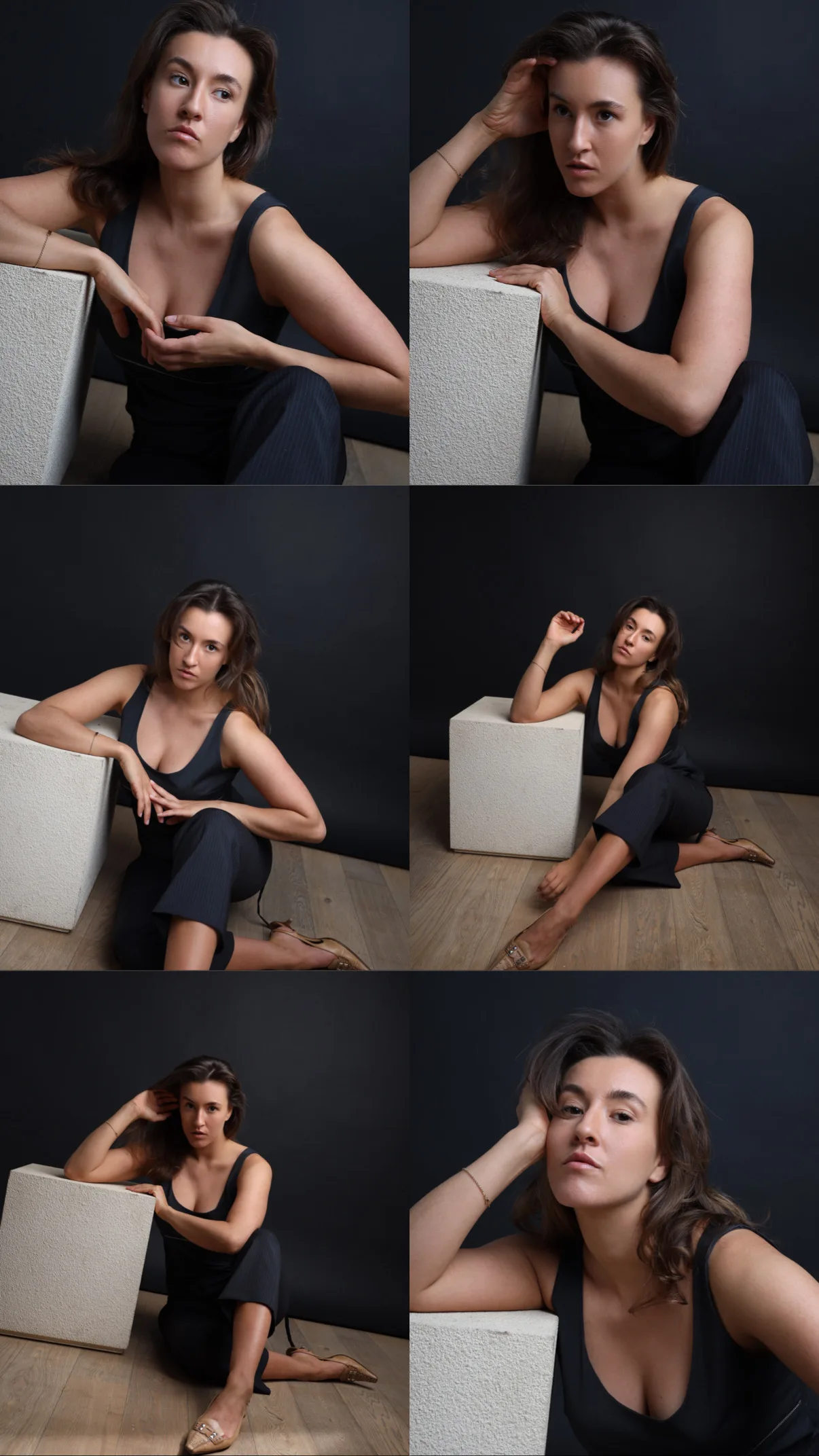 Studio session — six frames
